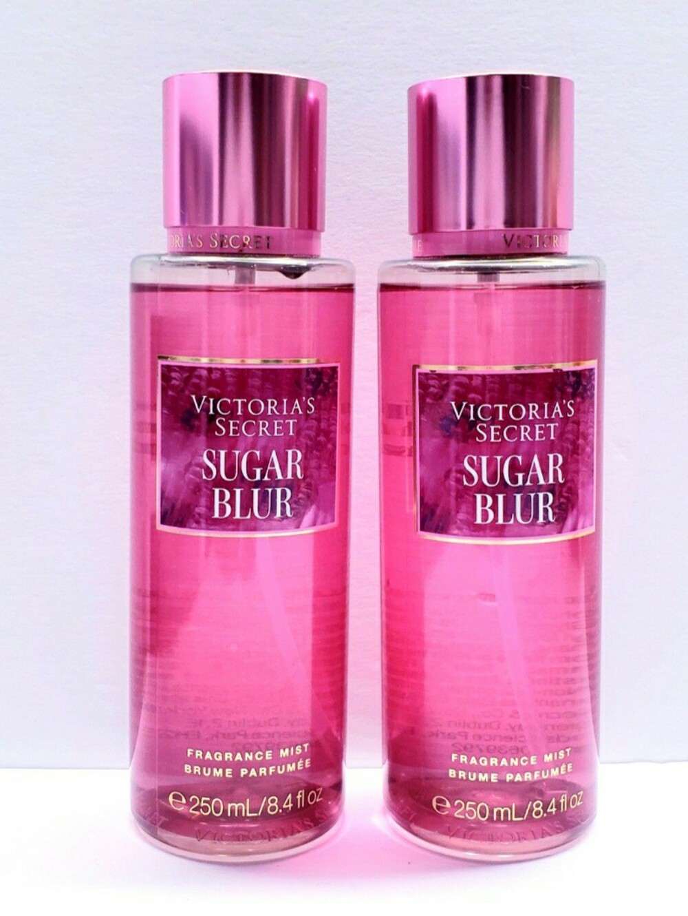 Victoria's Secret SUGAR BLUR Fragrance Mist, 8.4 fl oz - 2 pcs